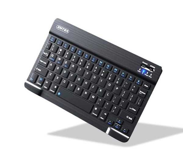 Teclado Sem Fio Bluetooth Recarregável – Compacto, Silencioso e Versátil