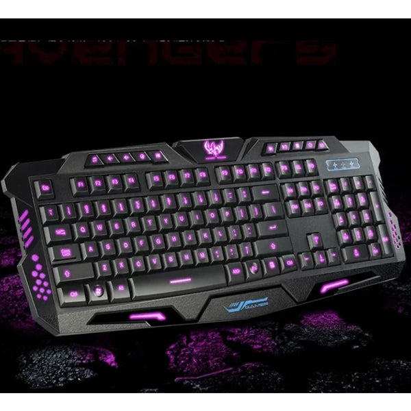 Teclado Gamer Exbom KA-658 – Luz RGB, Layout ABNT2