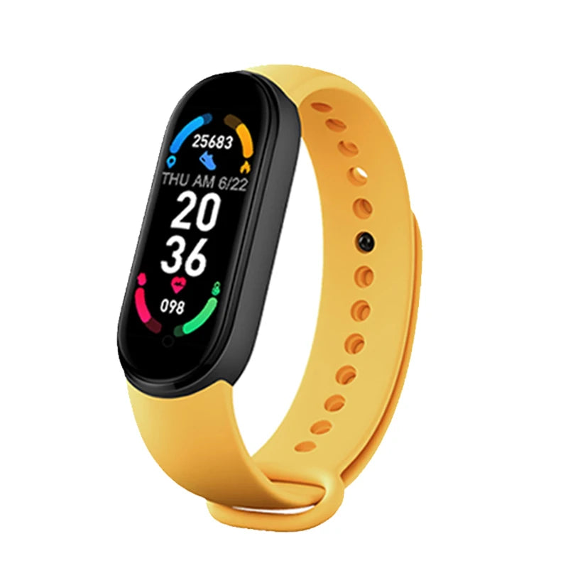 Relógio Inteligente M7 – Fitness, Monitor de Saúde e Design Impermeável