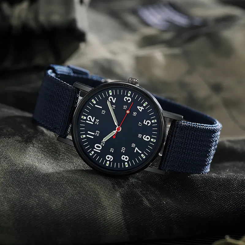 Relógio Militar Masculino – Estilo Exército, Resistente e Funcional