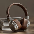 Headset Bluetooth Retro Over-Ear – Som Estéreo, Dobrável, Bluetooth 5.3